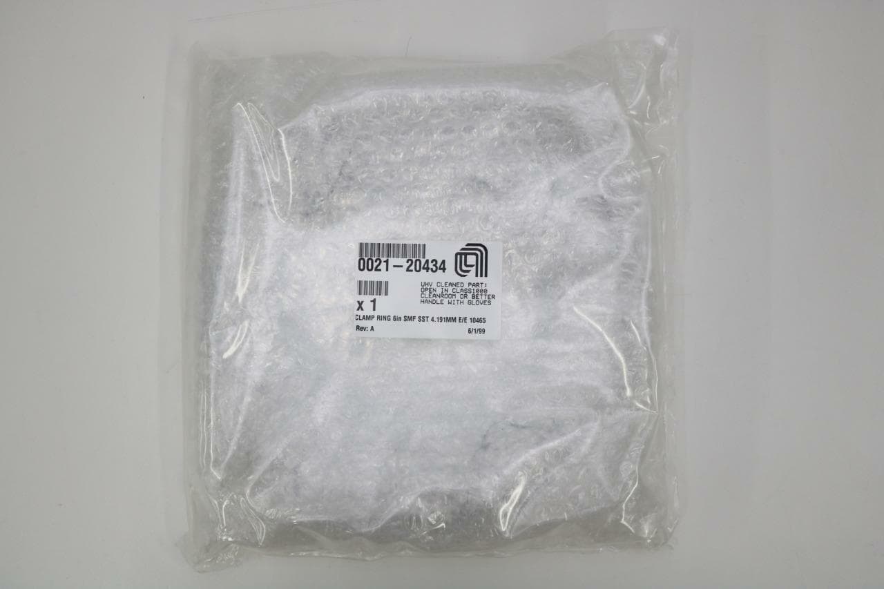 AMAT Applied Materials 0021-20434 Rev. A Clamp Ring 6in SMF SST 4.191MM E/E 1046