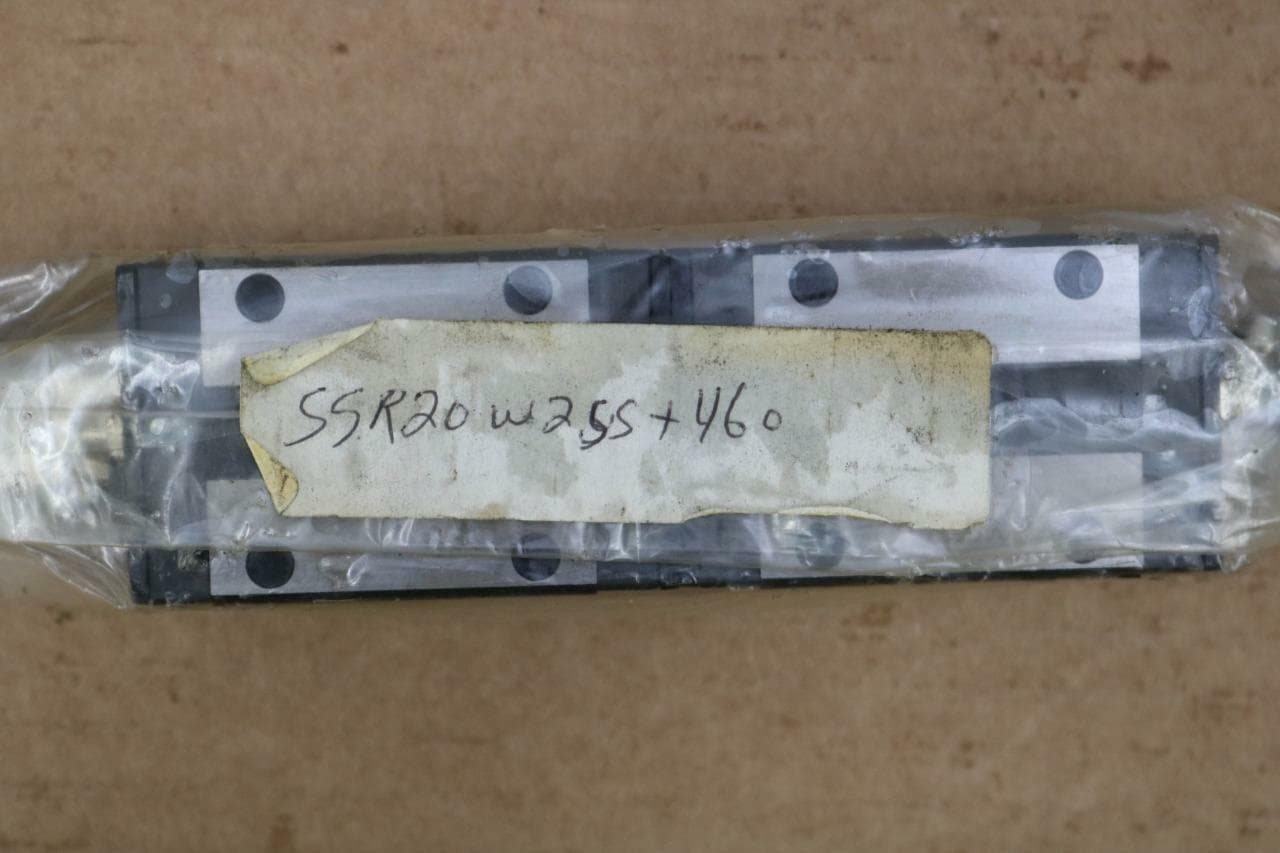 THK SSR20W 2 Linear Bearings w/460mm Guide Rail