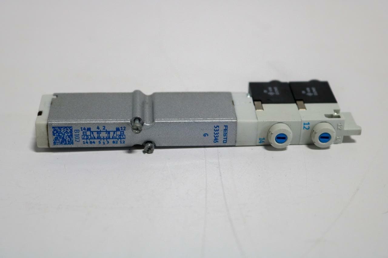 Festo 533345 Solenoid Valve 5/3 Closed