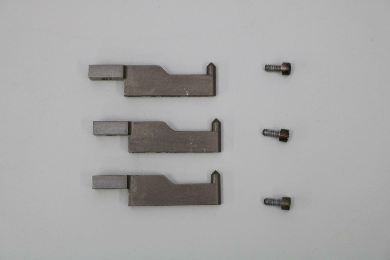 AMAT Applied Materials 0020-31501 B Lot of 3 Finger Chucks 200MM