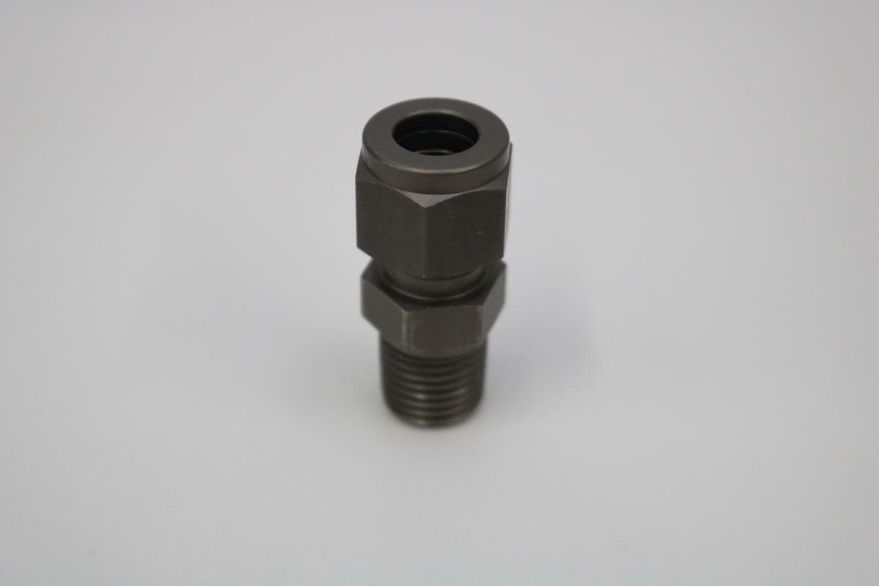 Swagelok TI 600-1-4 Titanium Tube Fitting, Male Connector