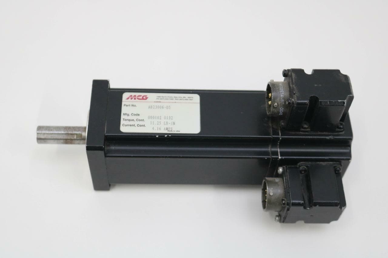 MCG (Ametek-Pittman) AB23006-D5 Brushless Motor, 375 VDC, 11.25 LB-In.
