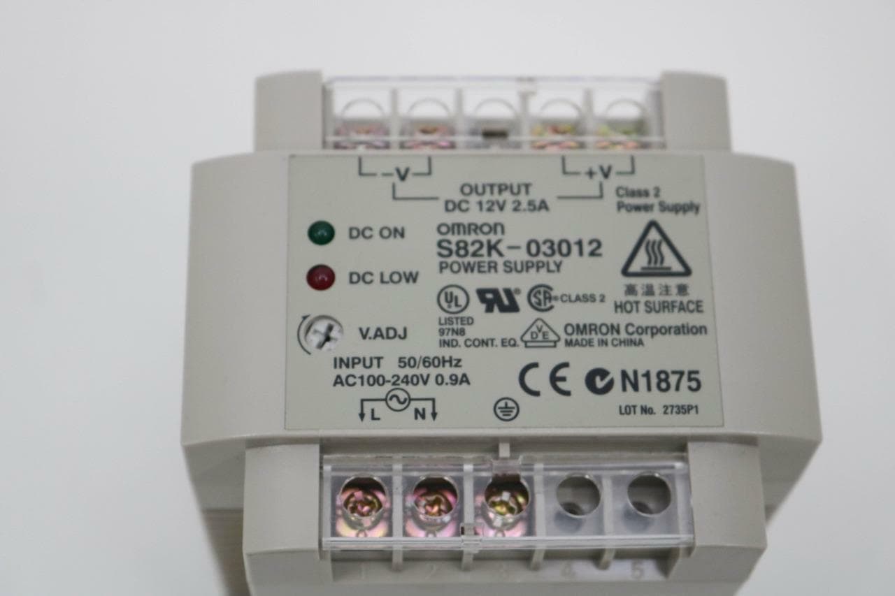 Omron S82K-03012 Power Supply 12V, 2.5A