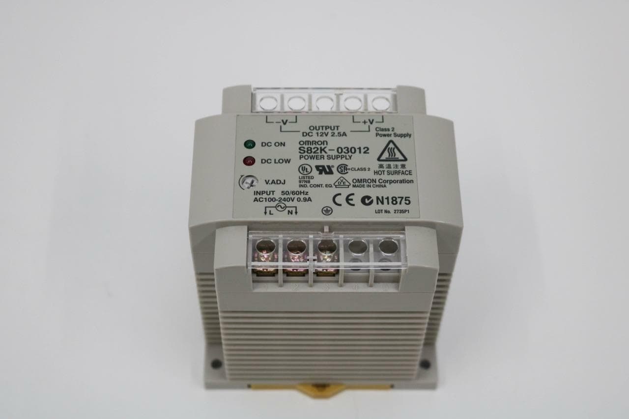 Omron S82K-03012 Power Supply 12V, 2.5A