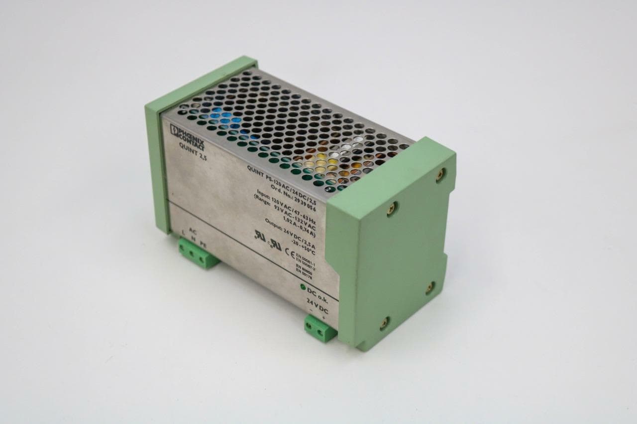 Phoenix Contact Quint PS-120AC/24DC/1.5 DIN Rail Power Supply