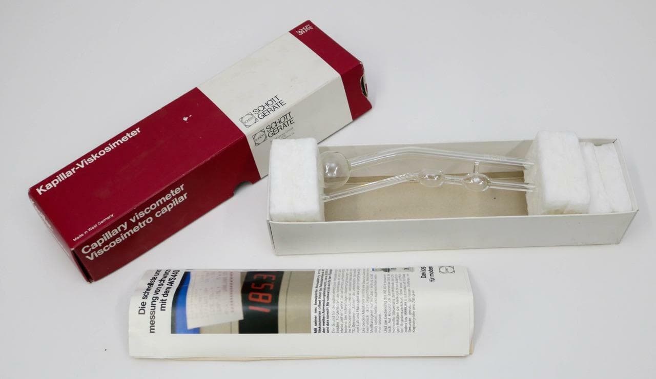Schott Gerate 520 23 Kapillar-Viskosimeter
