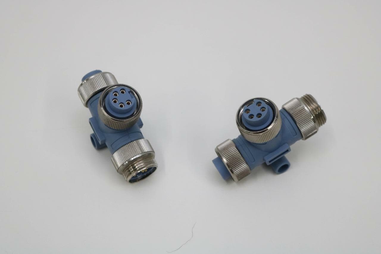 Turck RSM 2RKM 57 Lot of 2 Network Connection Tees