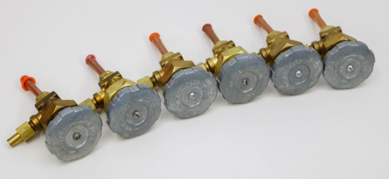 Kerotest 797 Lot of 6 Brass Right Angle Bulkhead Valve, 150WP