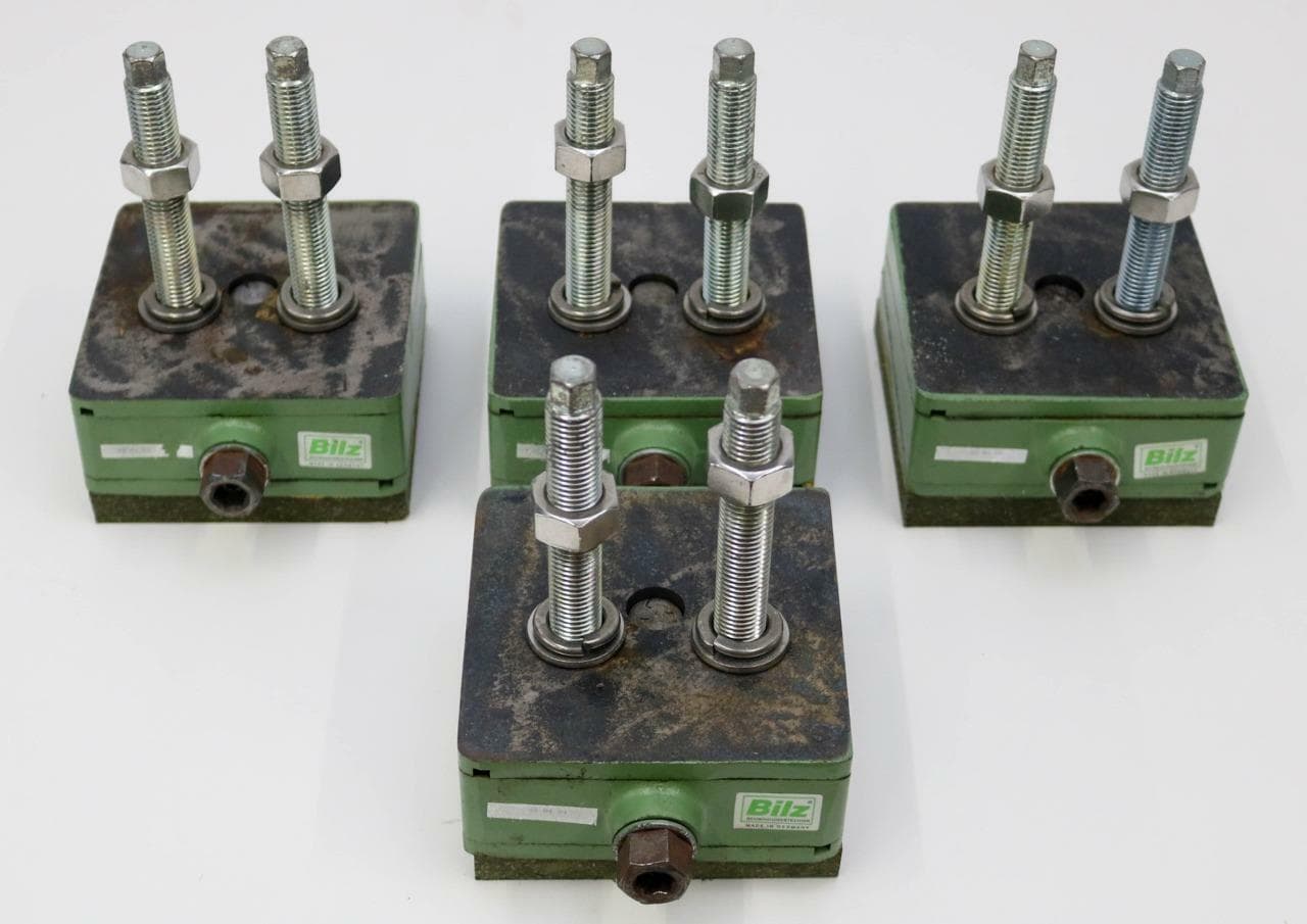 Bilz PKA 1-32 Lot of 4 Bolt on Precision Leveling Wedge