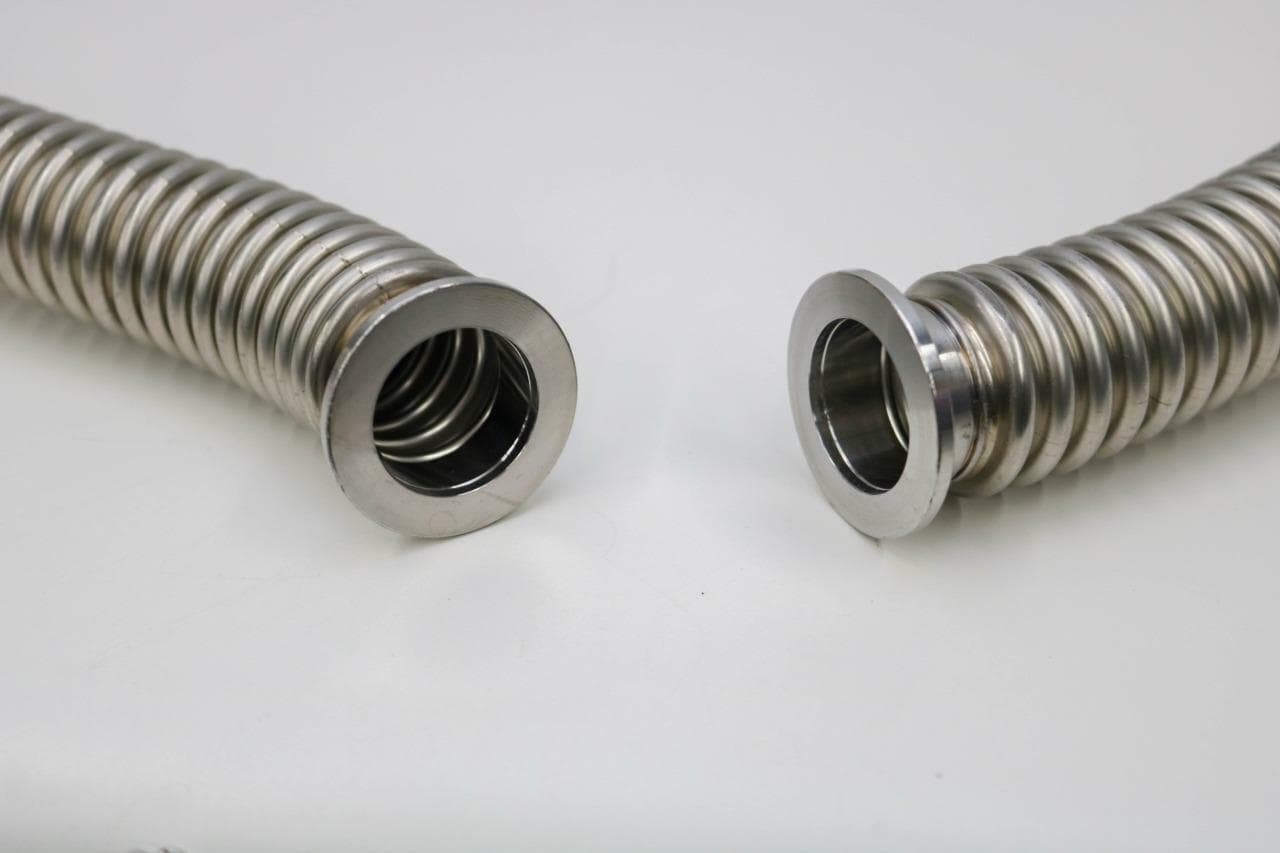 Stainless Steel KF25 NW25 x 96 " Flexible Vacuum Bellows SS 96 Inches