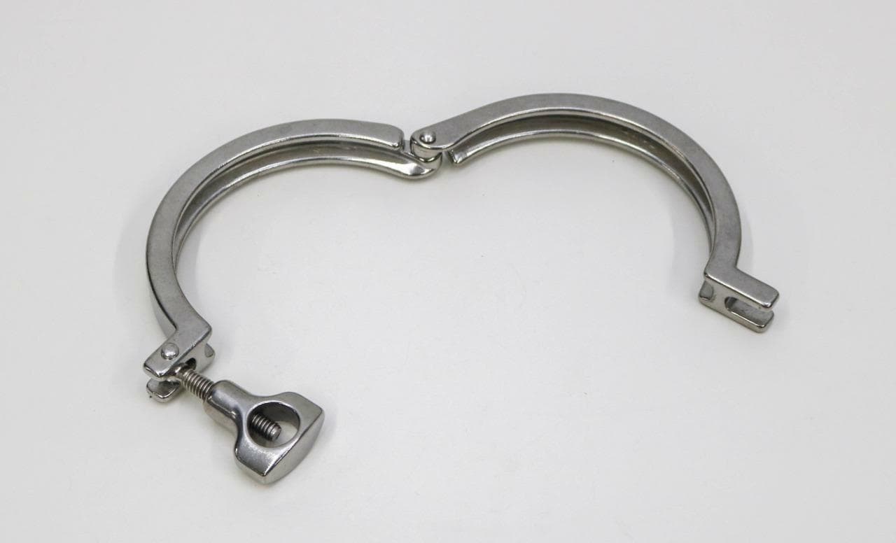 Unbranded 4" 3-A Single Pin Heavy Duty Clamp