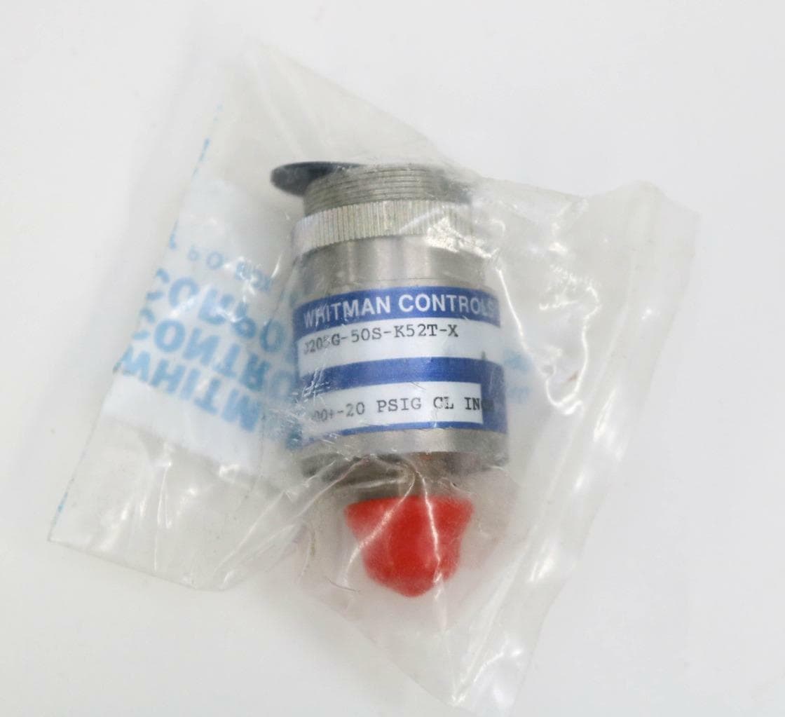Whitman Controls J205G-50S-K52T-X High Pressure Low Set Point Pressure Switch