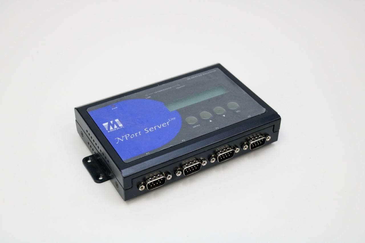 Moxa NPort Server DE-304 Lot of 2 4 Ports