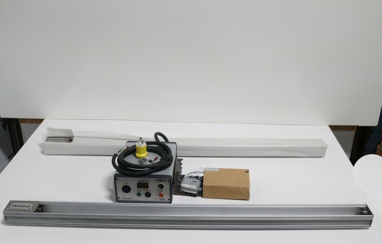 Noblelight Heraeus 80133996 Emitter Fixtures, Power Supply and Optical Pyrometer