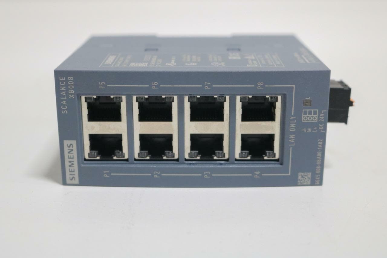 Siemens 6GK5 008-0BA00-1AB2 Scalance XB008 Ethernet Switch