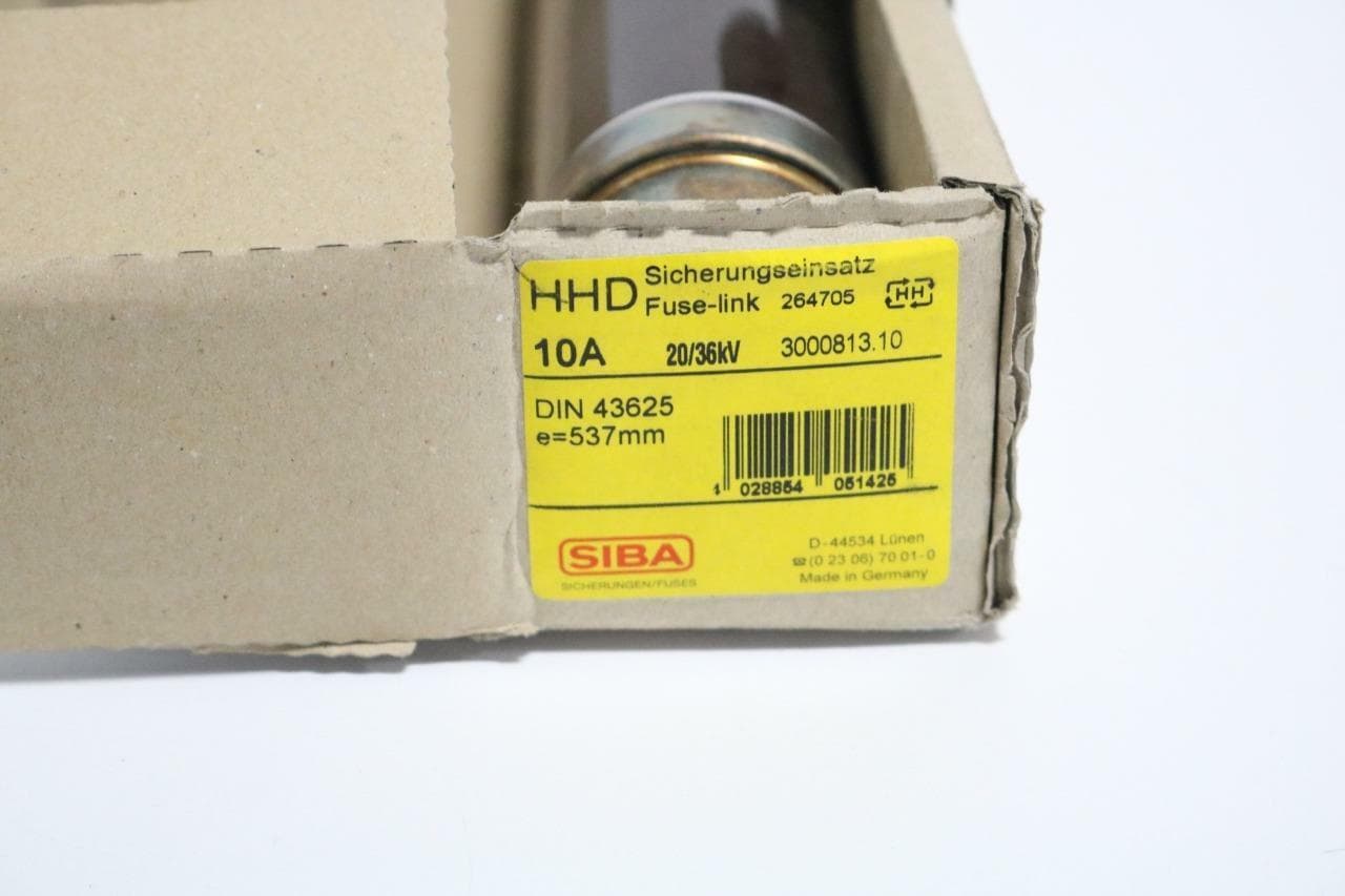 Siba 3000813.10 SIBA HV Striker Fuse 10A, 20/36kV
