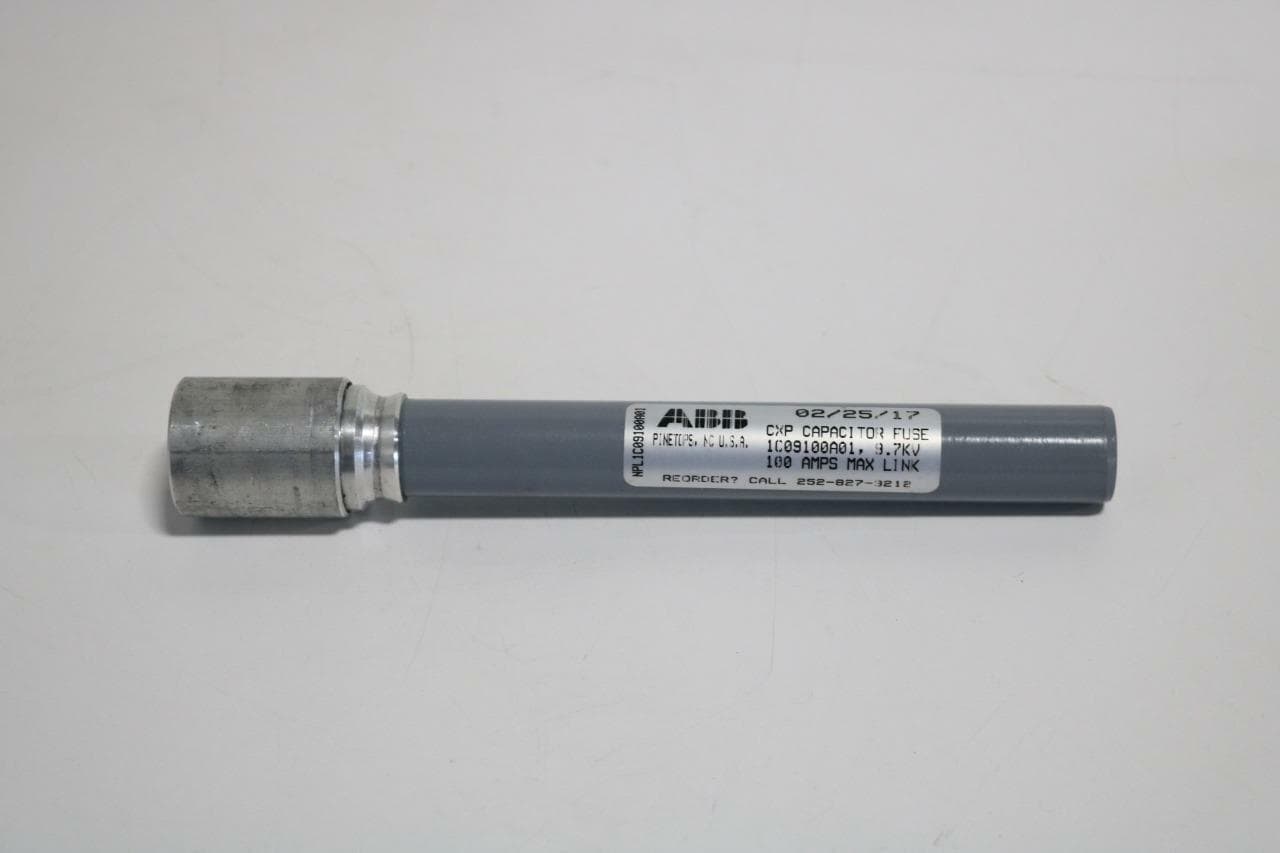 ABB 1C09100A01 CXP Capacitor Fuse, 9.7kV 100 Amps Max Link