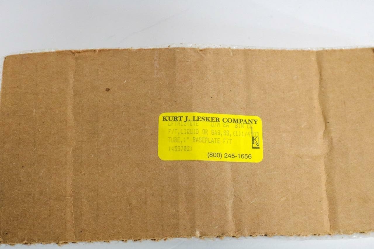 Kurt J. Lesker LFT412TETE Liquid or Gas Vacuum Feedthrough, 1/4" SS Tube