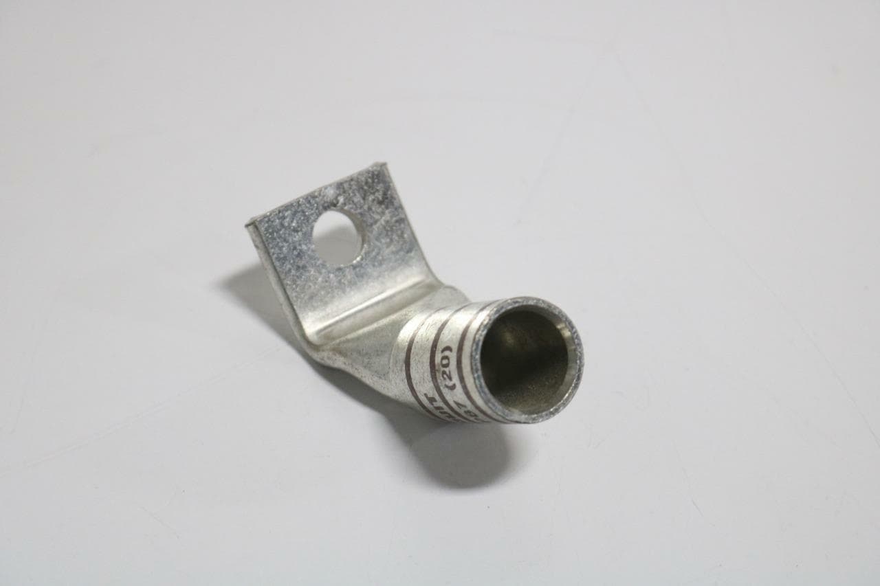 Panduit LCA500-12F 500MCM Copper Lug, One Hole, Bent 90 Degrees