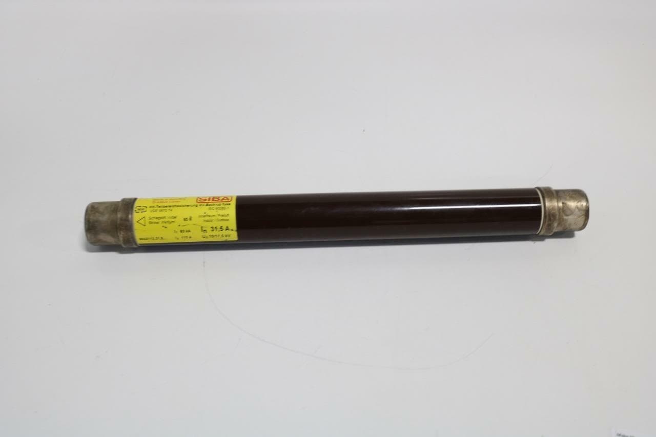 Siba 3023113.31,5 SIBA HV Striker Fuse, 31.5A, 10/17.5