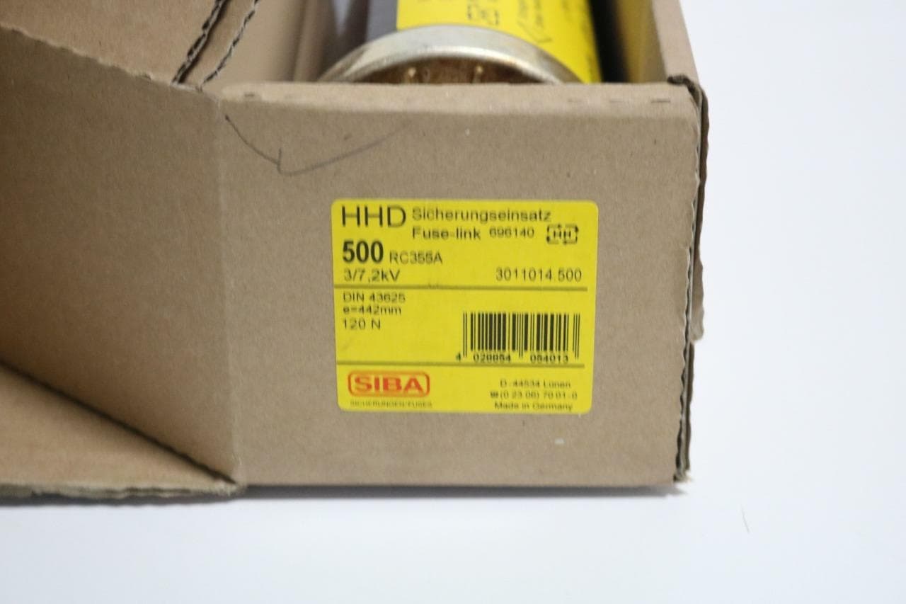 Siba 3011014.500 SIBA HV Striker Fuse 500A, 3/7, 2kV