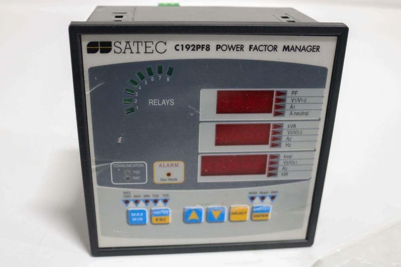 Satec Inc. C192PF8 Power Factor Manager