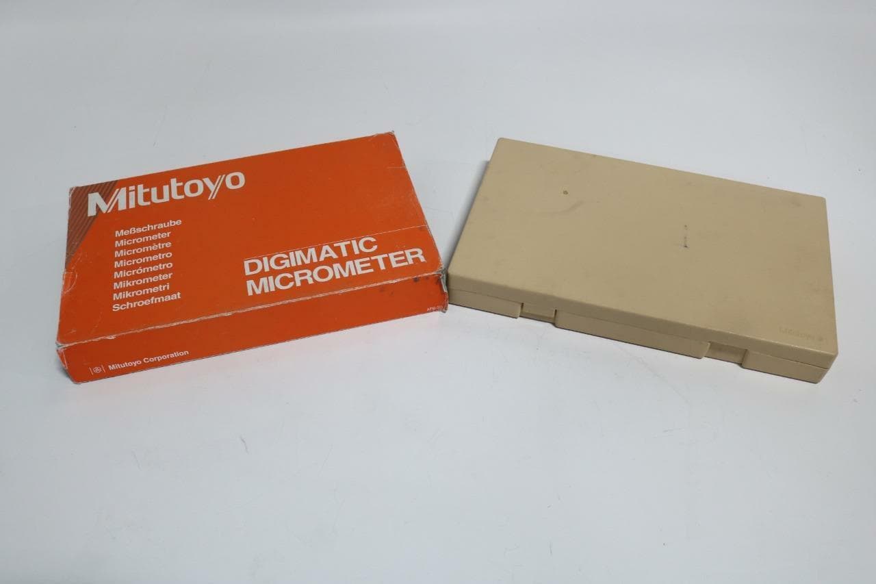 Mitutoyo 389-351 6" Deep Reach Micrometer, 0-1", .00005"