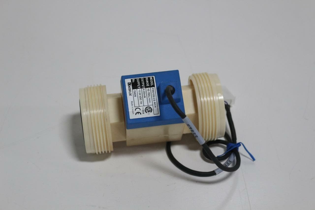 Kofloc FMO105-CS-AC/K 10-150L/min Vortex Flow Meter, Union Body