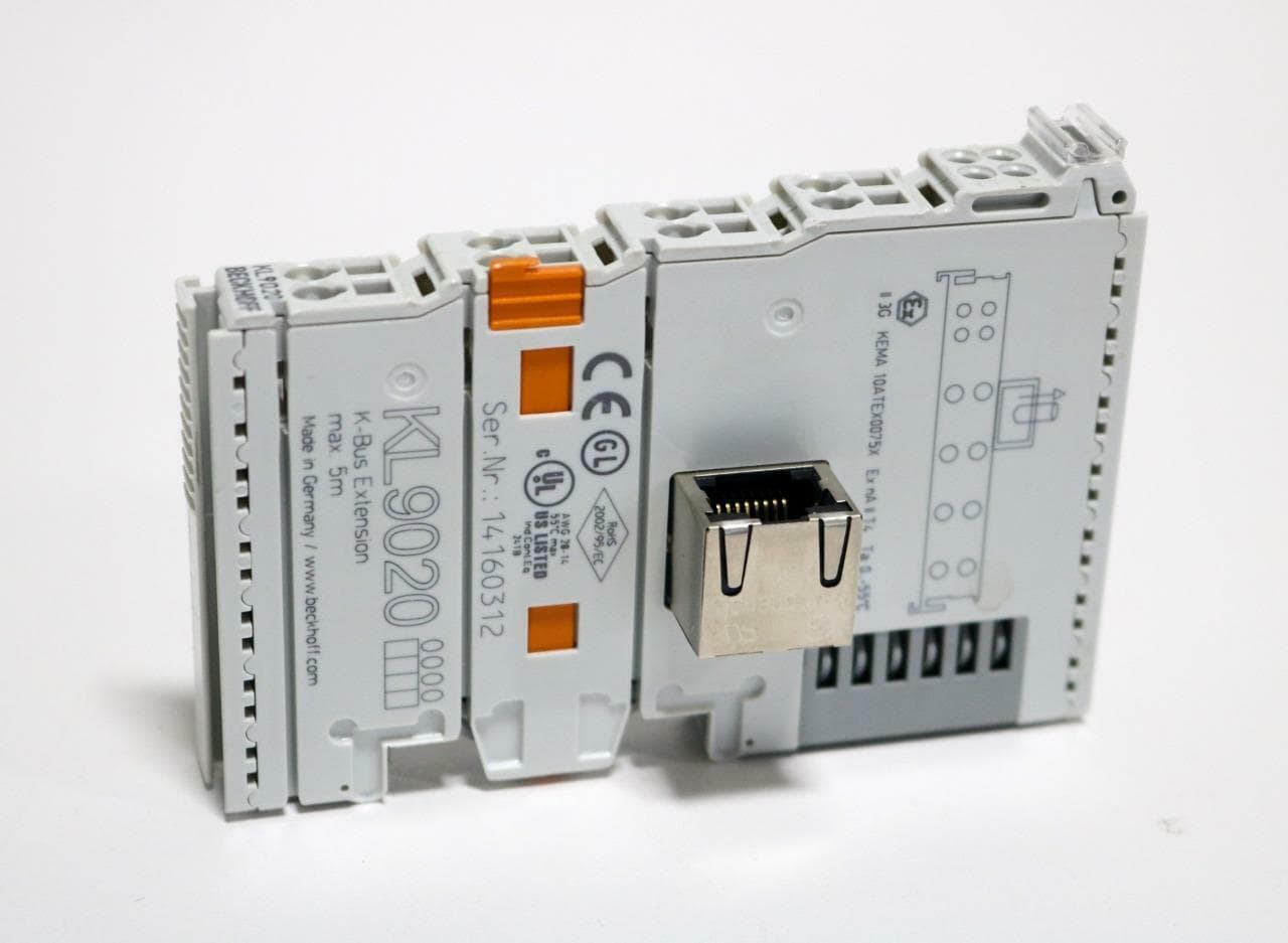 Beckhoff KL9020 Terminal Bus Extension Module, End Terminal