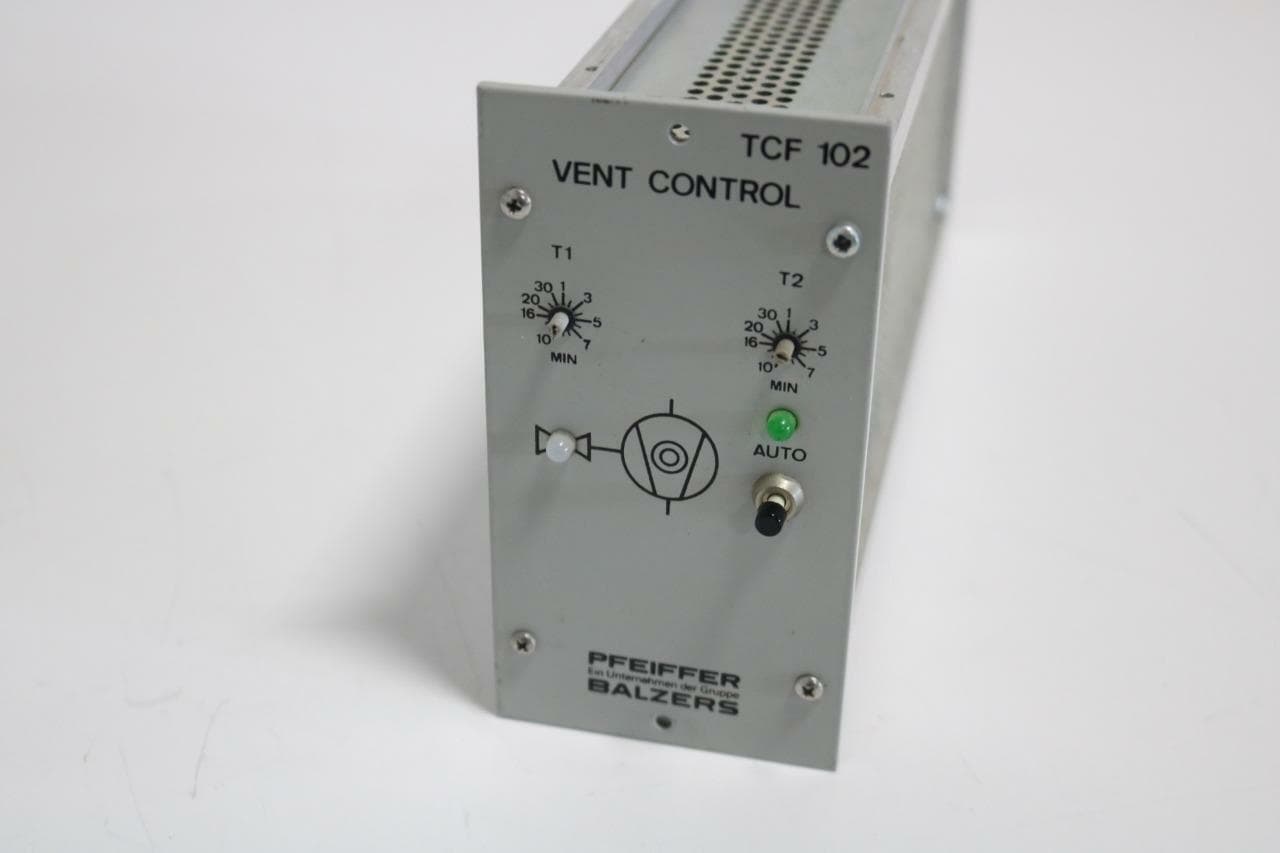 Pfeiffer/ Balzers TCF 102 Pfeiffer/Balzers Vent Control