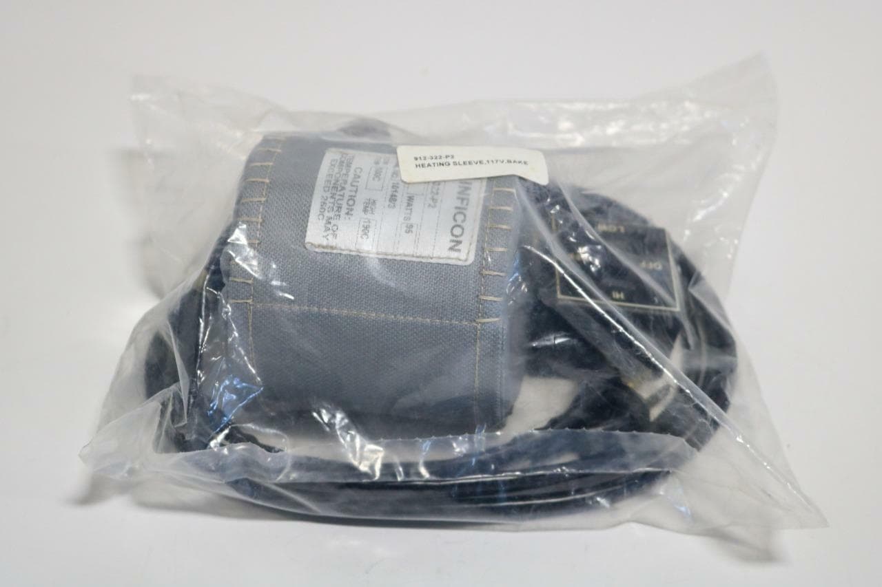Inficon 912-322-P2 Bake Out Sleeve w/High-Low Switch, 100C-190C