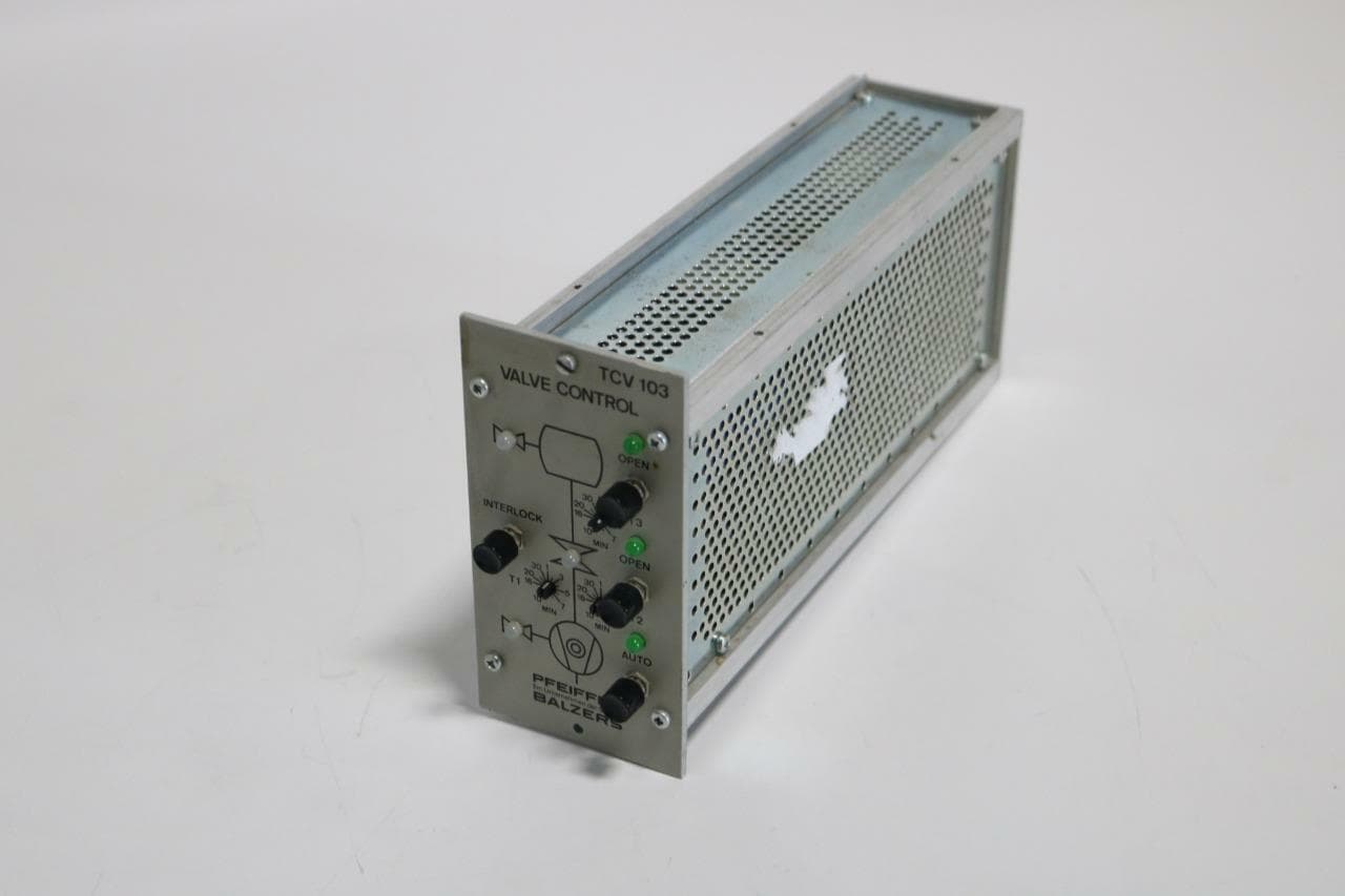 Pfeiffer/Balzers TCV 103/PM Valve Control