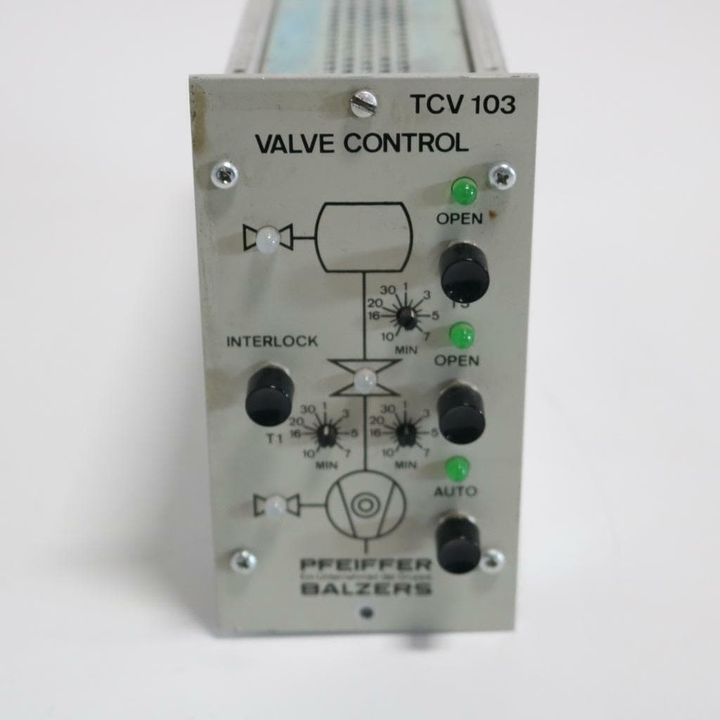 Pfeiffer/Balzers TCV 103/PM Valve Control