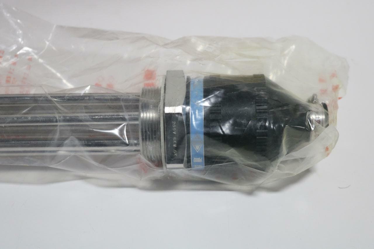 Shinko SPC-06, 7Z-9092 6Kw Immersion Heater, 200V, 3 Phase, 2"NPT