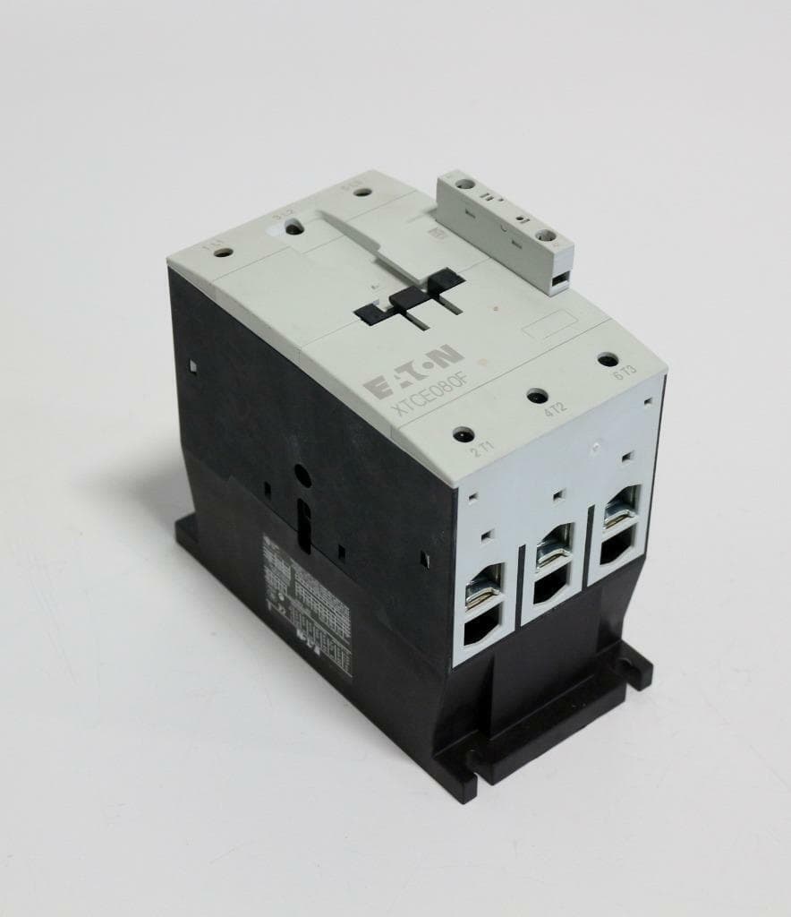 Eaton XTCE080F Contactor, 80A, 3P w/ 120-60Hz Coil