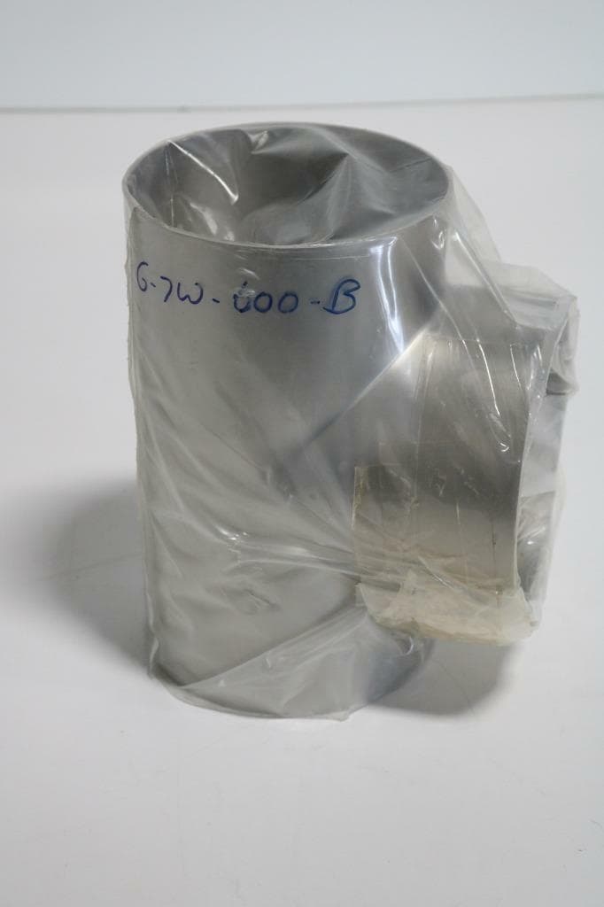 Nor-cal Products G-7W-600B Nor-Cal Products SS 6" Od Weld Tee Beadblast Finish