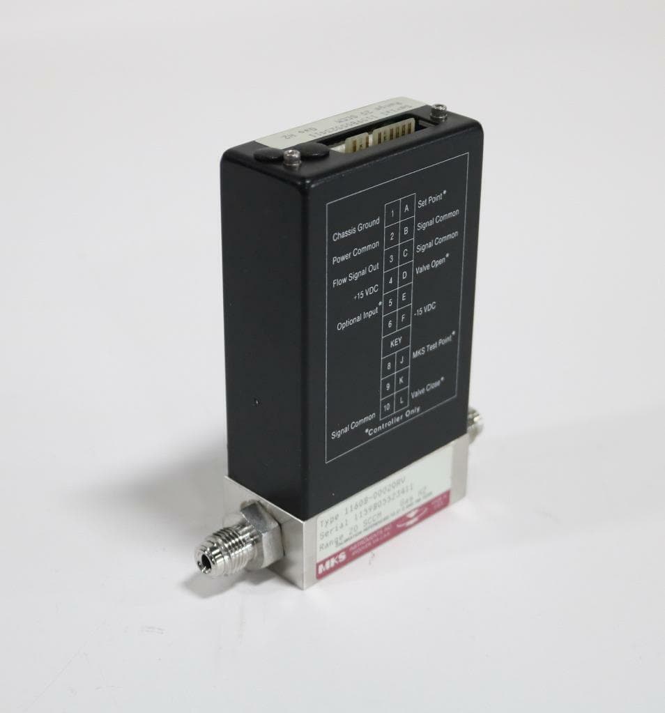 MKS Instruments 1160B-00020Rv MKS 1160B-00020RV Mass Flow Cont. 20SCCM Gas N2