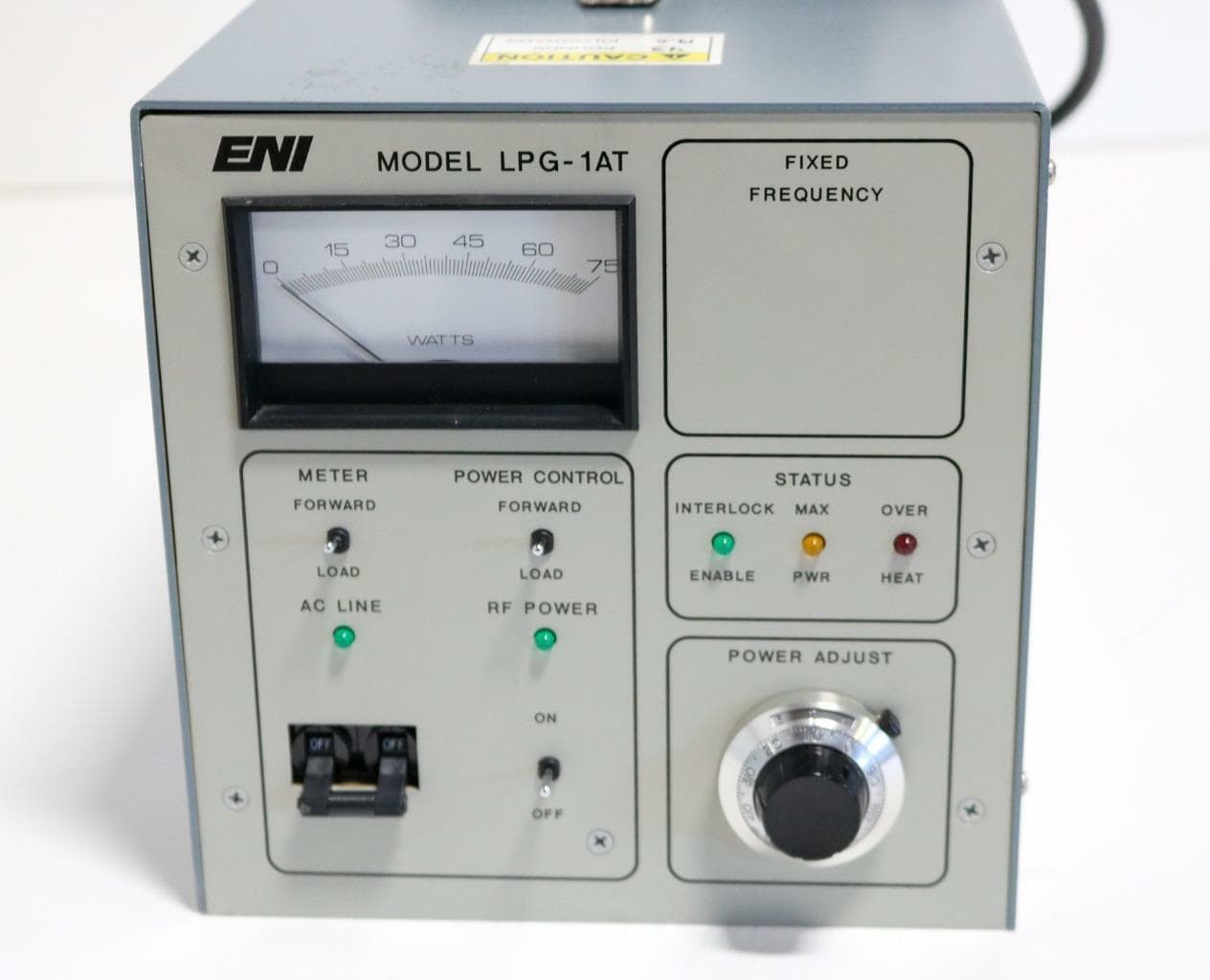 ENI LPG-1AT-000-51 100KHz Fixed Frequency RF Power Supply