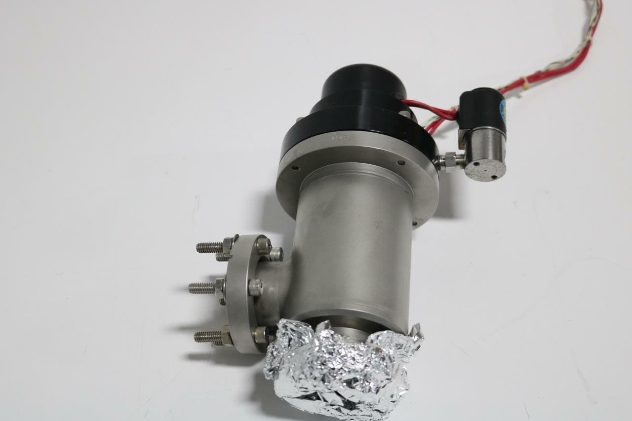 HPS/MKS Instruments CF 2.75" Right Angle Pneumatic Valve w/Limits
