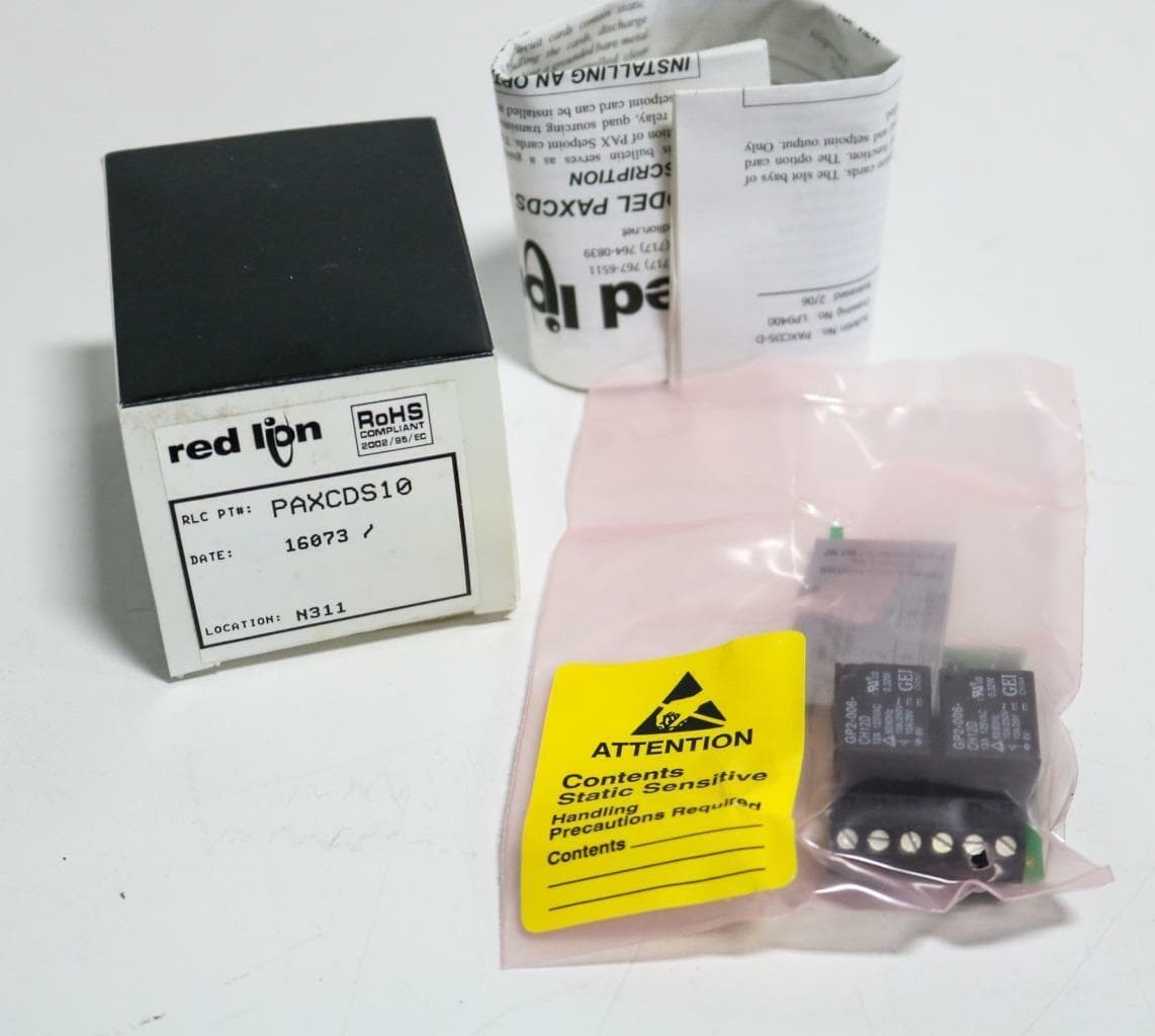 Red Lion Controls PAXCDS10 Red Lion Setpoint Output Plug-In Option Card