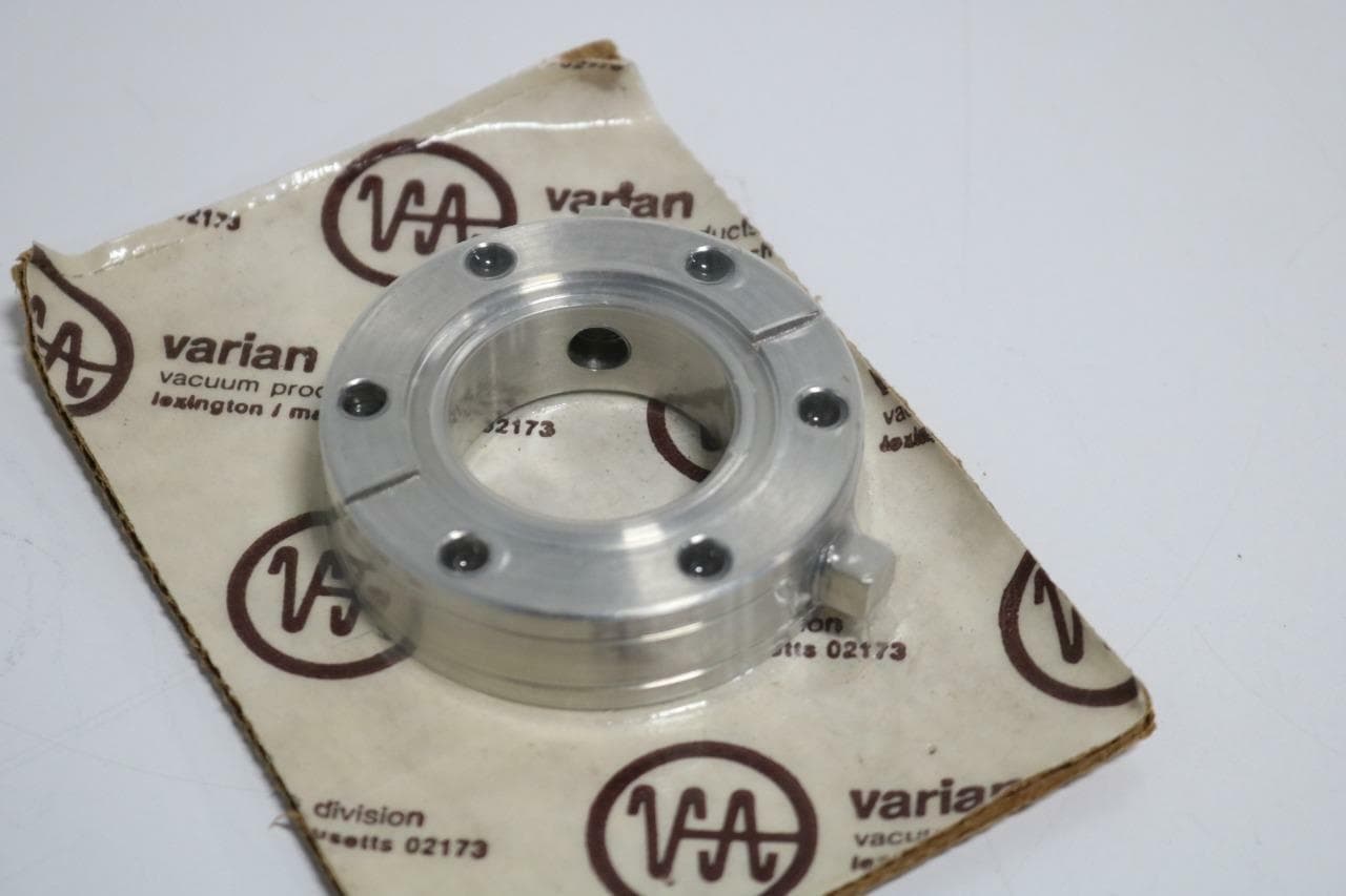 Varian CF 2.75" x .75" DBL Face w/2 1/8" FNPT Ports