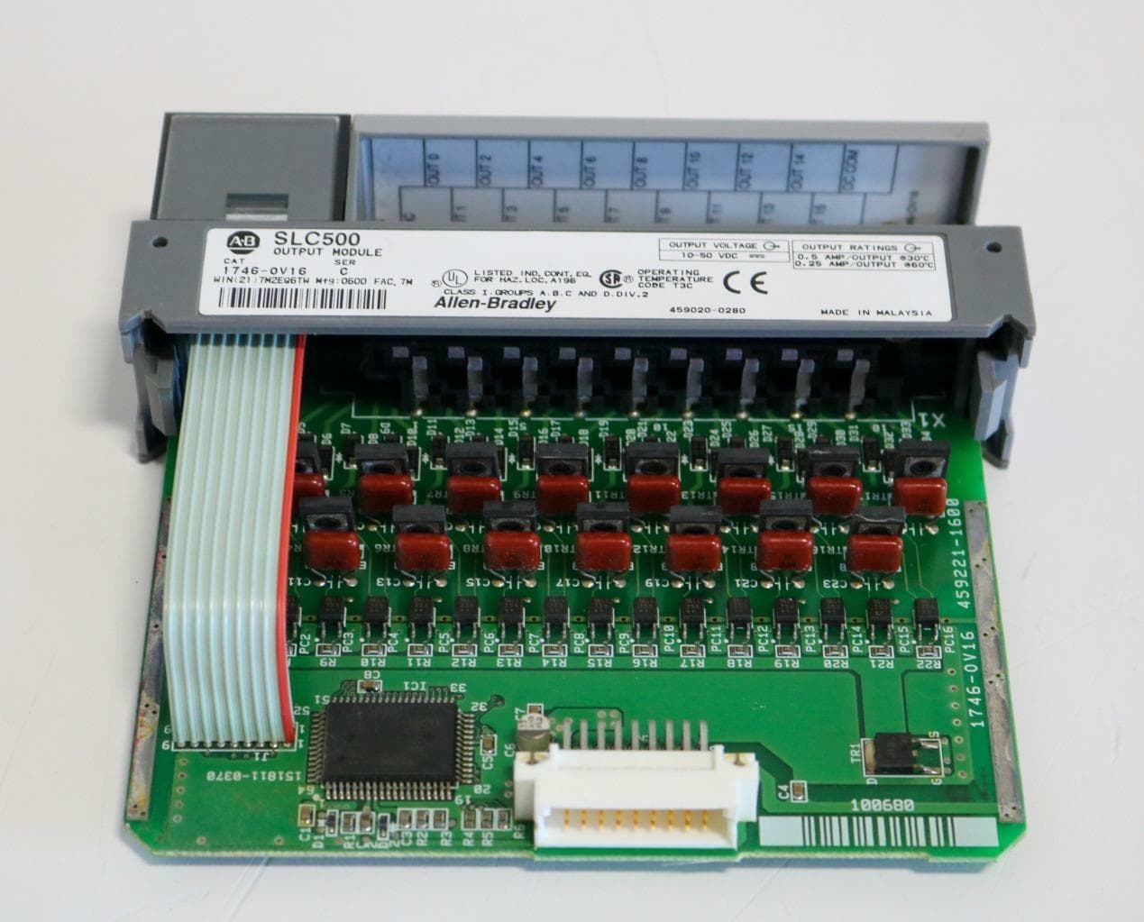 Allen-Bradley 1746-OV16 SLC 500 Output Module, Ser C