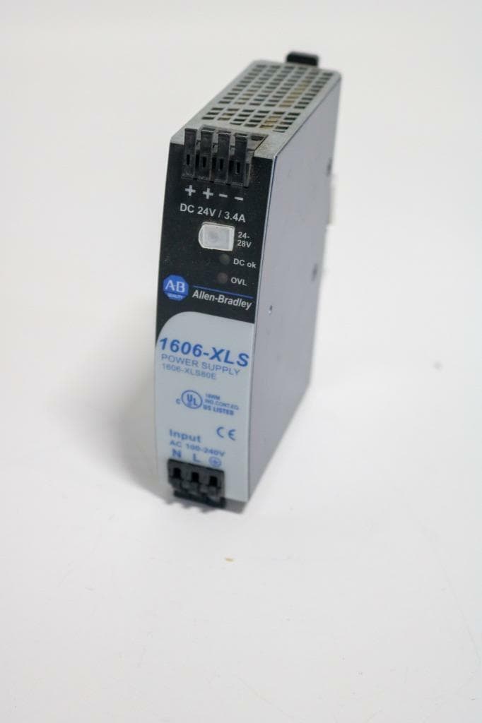 Allen-Bradley 1606-XLS80E DIN Rail Power Supply, Ser A, 24-28VDC, 3.4-3A