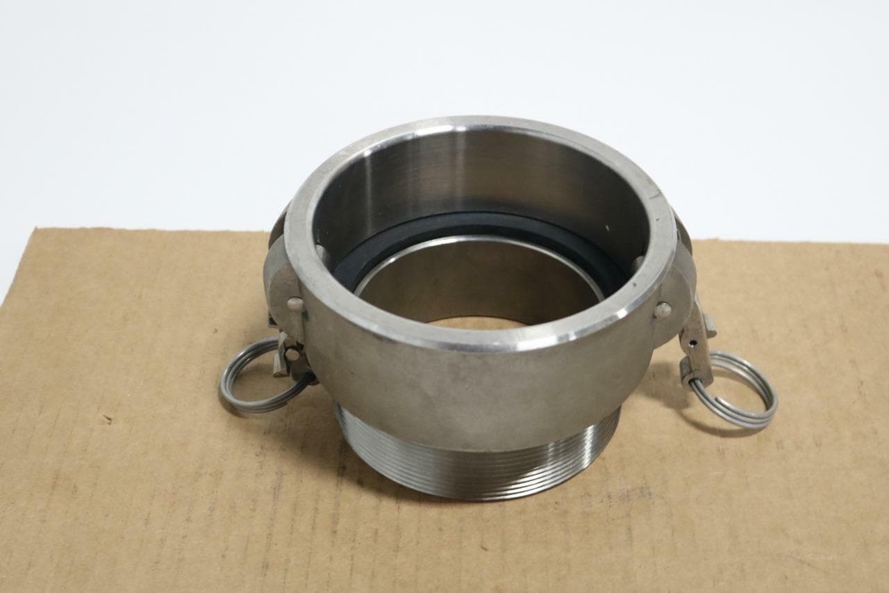 PT Coupling Co. 50-B PT Coupling Co 5" SS Adaptor, Cam & Groove to NPT