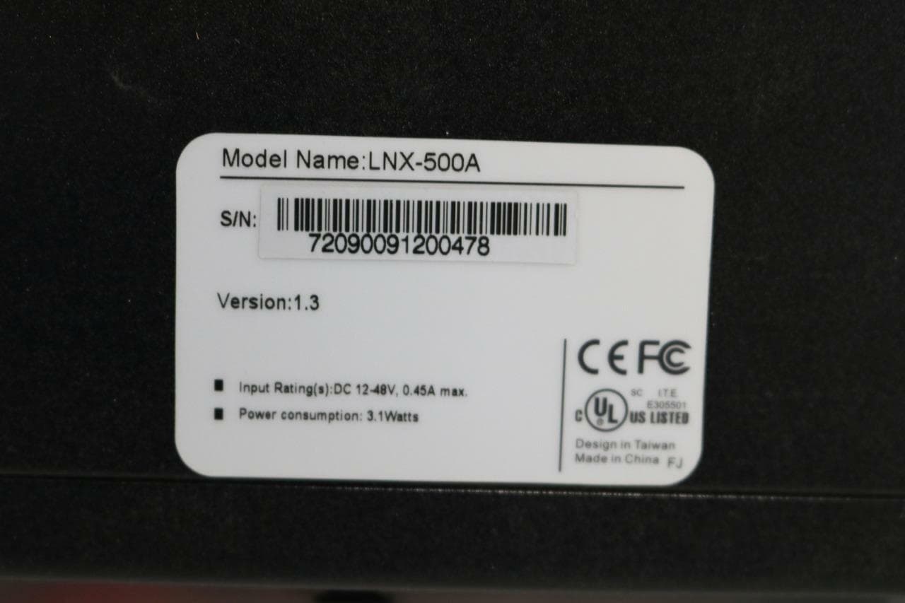 Lanolinx LNX-500A Five Port Ethernet Switch