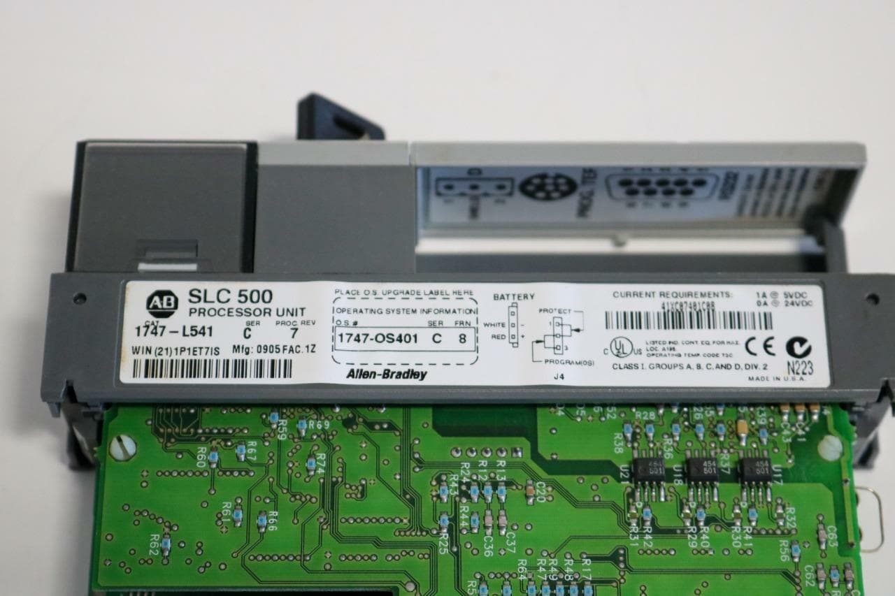 Allen-Bradley 1747-L541 SLC 500 Processor Unit, Ser C, Rev 7