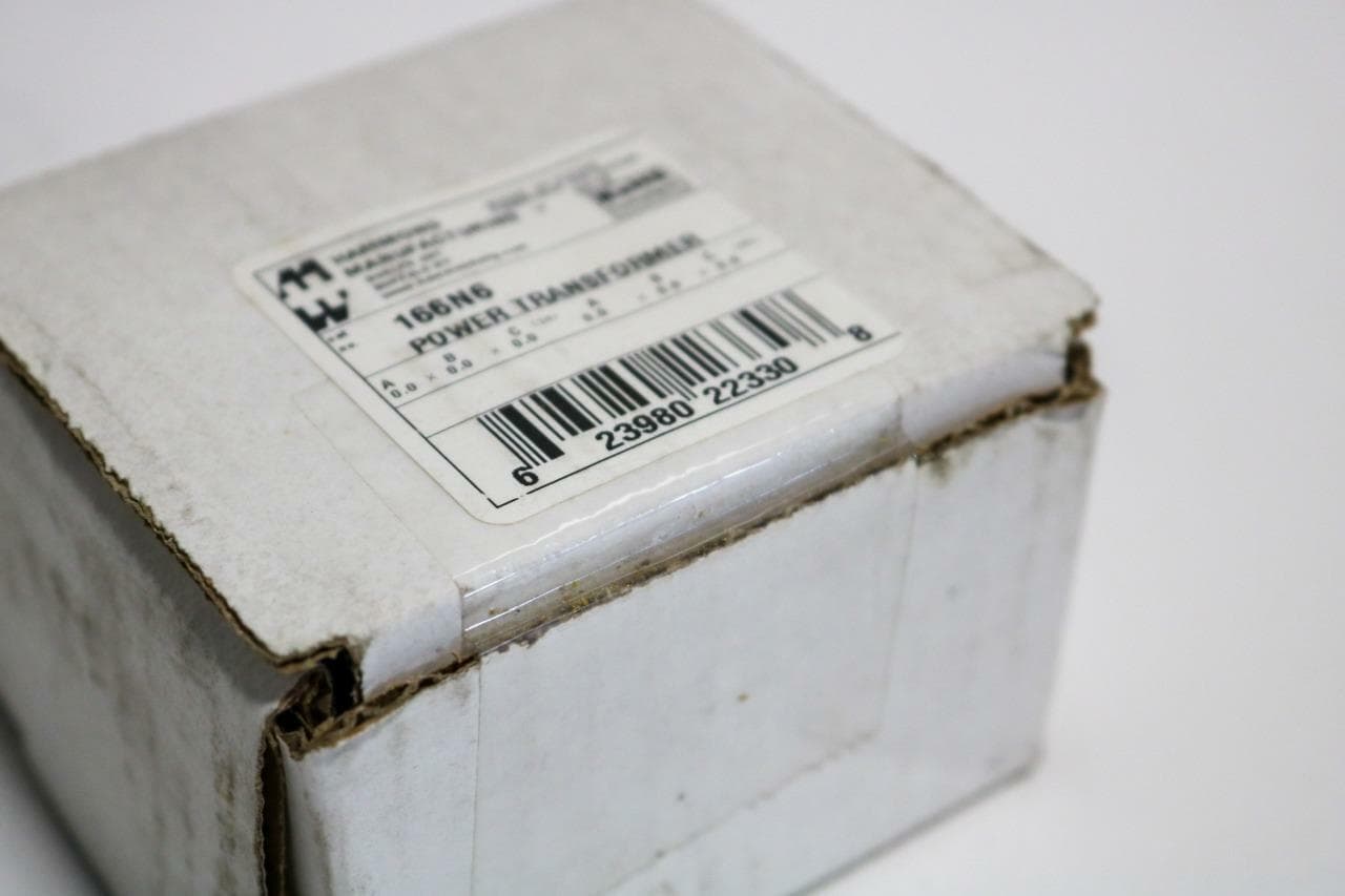 Hammond Manufacturing 166N6 Power Transformer, Factory Sealed