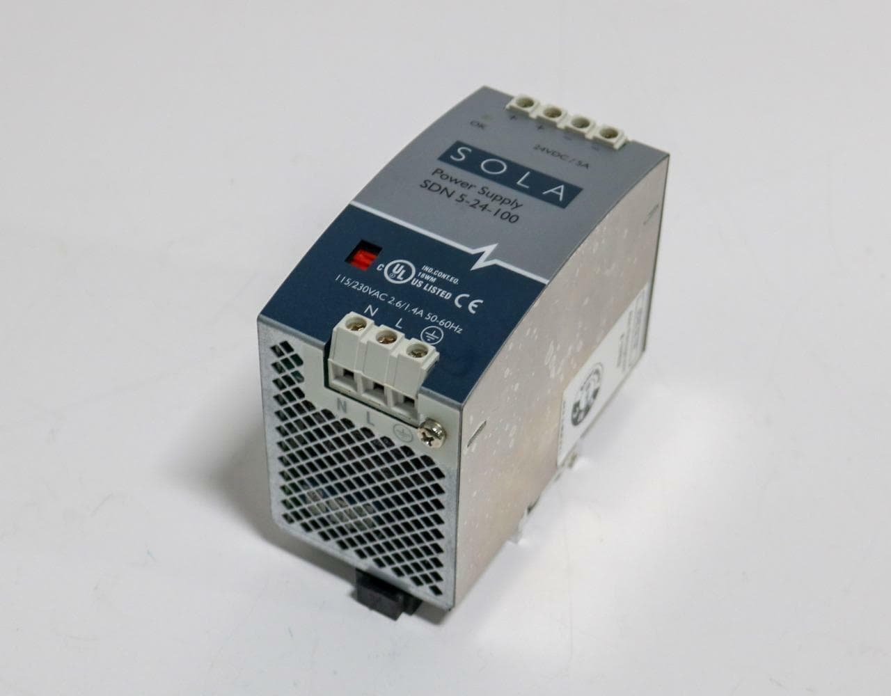 Sola SDN 5-24-100 24VDC/5A Power Supply