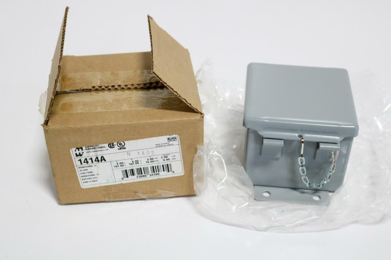Hammond Manufacturing 1414A JIC Box 4 x 4 x 3