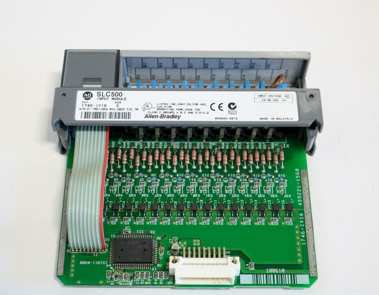 Allen-Bradley 1746-IV16 SLC 500 Input Module, Ser C